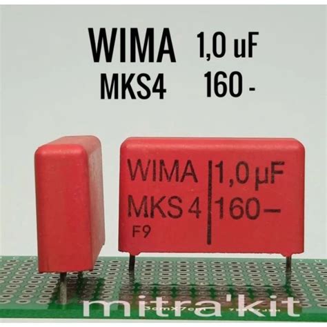 Jual Wima Capacitor Mks Uf V Nos New Old Stok Shopee Indonesia