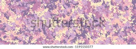 Vektor Stok Illustration Digital Pink Camouflage Multiple Scale Tanpa