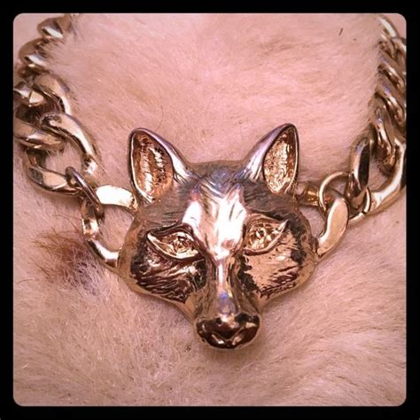 Fox Necklace With Images Foxes Necklace Gold Chain Necklace