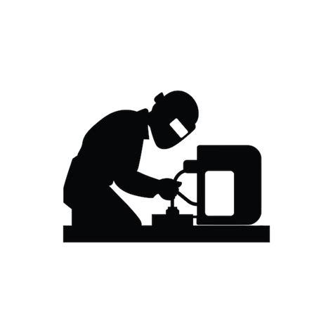 Premium Vector Welder Icon Simple Vector Illustration