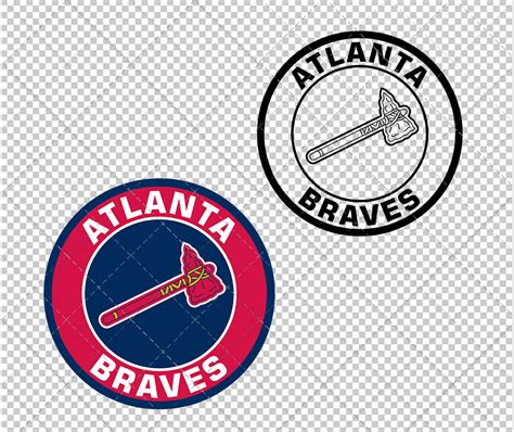 Atlanta Braves Circle 2017, Svg, Dxf, Eps, Png – SvgShopArt