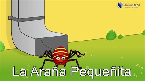 La Araña Pequeñita con subtitulos Itsy Bitsy Spider in Spanish with