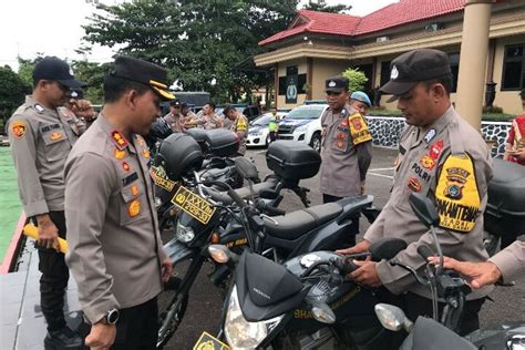 Persiapan Pengamanan Pemilu Kapolres Pimpin Pemeriksaan Kelayakan