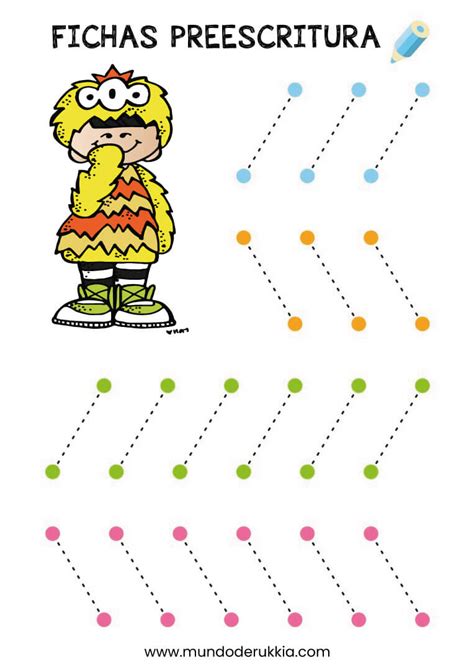 Fichas De Preescritura Trazos Y Grafomotricidad Para Imprimir Best