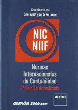 Libro Nic Niif Normas Internacionales De Contabilidad Edici N