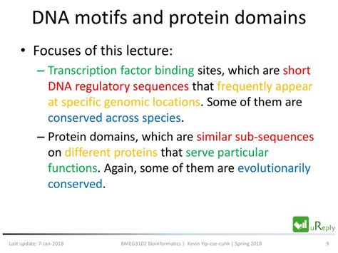 Lecture 6 Motifs And Domains Ppt Download