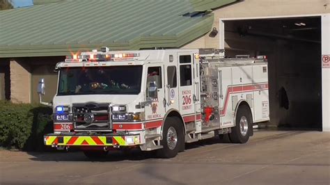 Mesa Firemedical Dept Engine 206 Responding Youtube