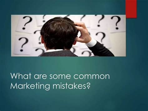 Marketing mistakes | PPTX
