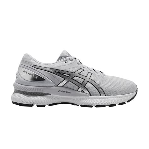 Asics Wmns Gel Nimbus 22 Platinum Pure Silver Grey Editorialist