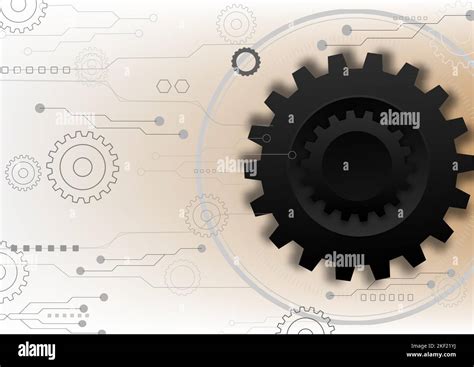 Gears Mechanical Hardware Technology Engineering Industrial Abstract