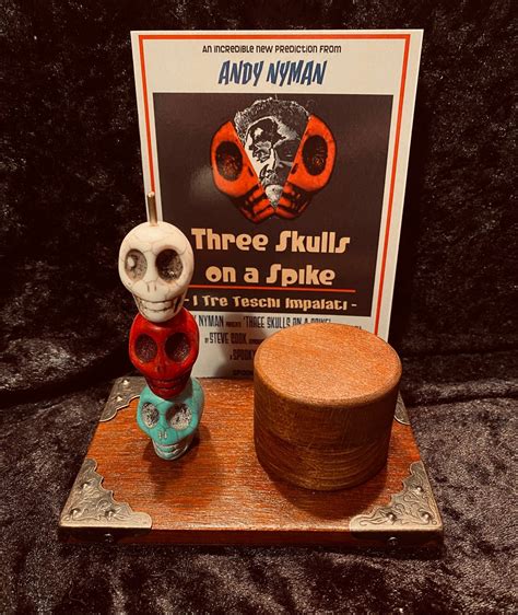3 Skulls On A Spike Mazel Magazine