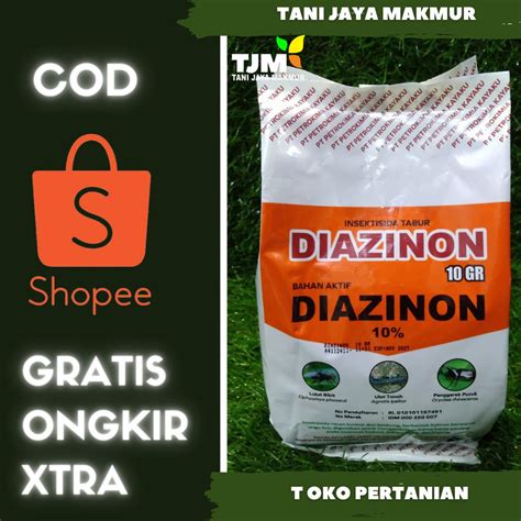 Jual INSEKTISIDA DIAZINON 10 GR Kemasan 1 KG Shopee Indonesia