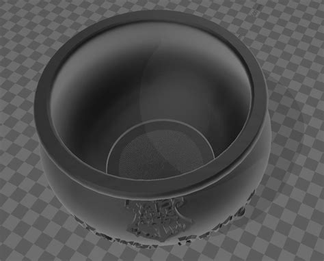 Stl File Harry Potter Cauldron・3d Print Model To Download・cults