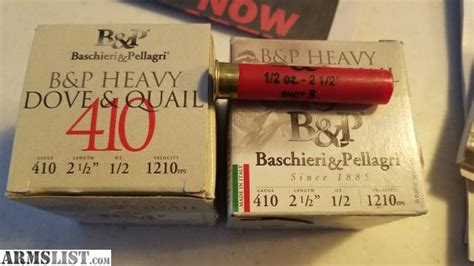 ARMSLIST - For Sale: .410 Ammo