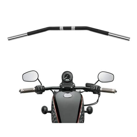 Buy Alpha Rider 1 Inch Drag Style Steel Handlebars Drag Bar Dimpled For