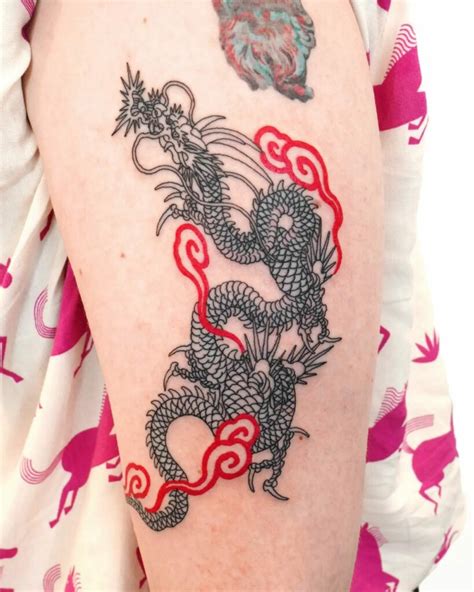 Women S Feminine Dragon Tattoo Ideas That Will Blow Your Mind