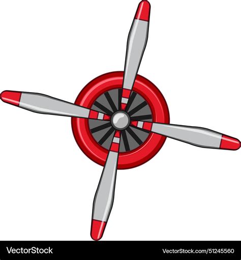 underwater propeller cartoon royalty  vector vectorstock