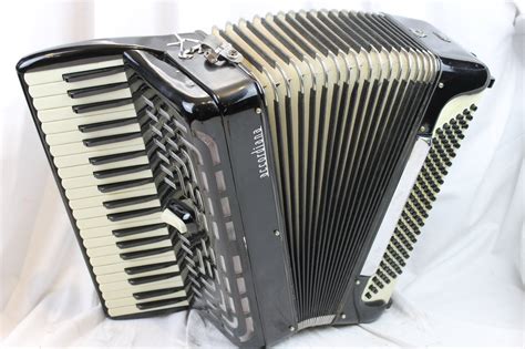 2682 Black Excelsior Accordiana Piano Accordion LMM 41 120