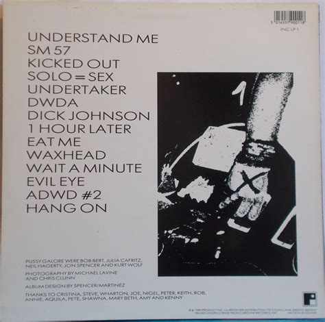 Pussy Galore Dial M For Motherfucker LP UK Pop Catastrophe Co Uk