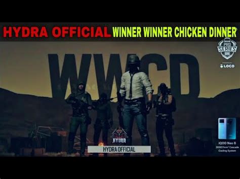 Hydra Official Winner Winner Chicken Dinner BMPS YouTube