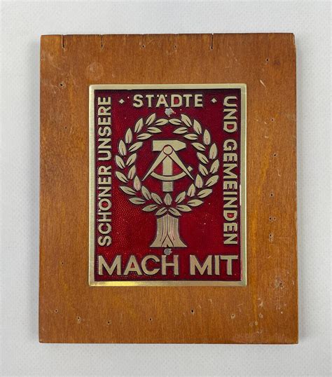 Mach mit Schöner unsere Städte und Gemeinden Gold DDR Museum Berlin