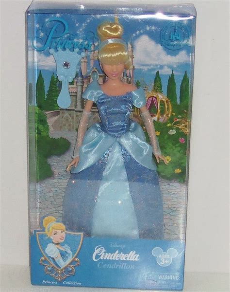 Disney Cinderella Doll Princess Theme Parks Collection Blue Dress