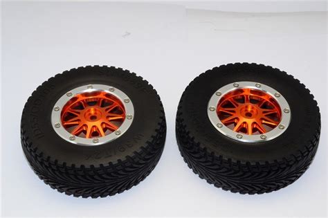 HPI Bullet 3 0 MT And ST Nitro Engines RUBBER FRONT TIRES WITH NYLON