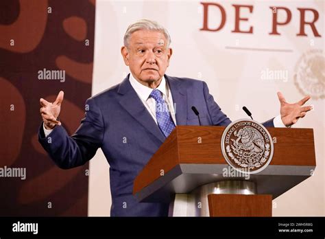 Mexican President Lopez Obrador News Conference February