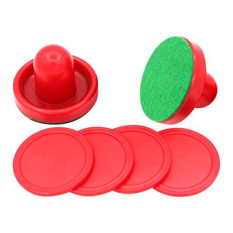 Shuliwen Air Hockey Pusher Set Table Pushers Pucks Air Hockey Pucks