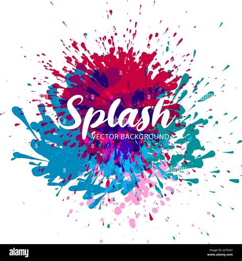 Elegant Abstract Artistic Colorful Splash Watercolor Background Vector