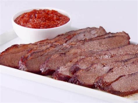 Spiced Beef Brisket With Smokey Bbq Sauce Texas Recipe Giada De