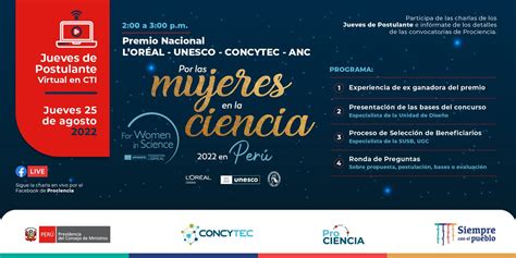 Prociencia Perú on Twitter Participa del Jueves de Postulante