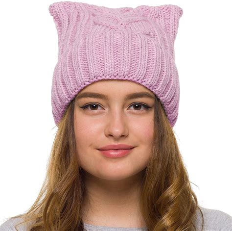 Pink Pussyhat Lined With Fleece Pussyhat Pussy Hat For Etsy