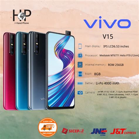 Jual HP VIVO V15 RAM 8GB 256GB Android Smartphone Handphone MURAH Cuci