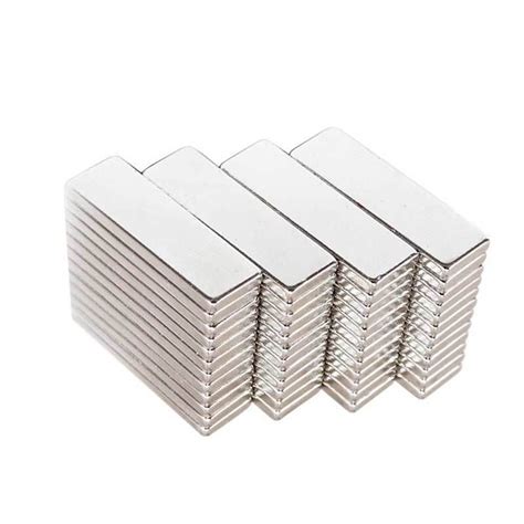 Rare Earth Magnets Bars Heavy Duty Small Neodymium Magnets 20x10x3mm