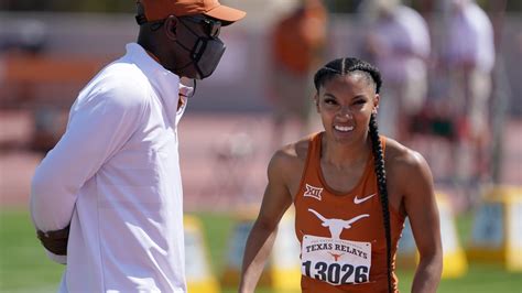 Texas' Tara Davis is hitting new heights on and off the track