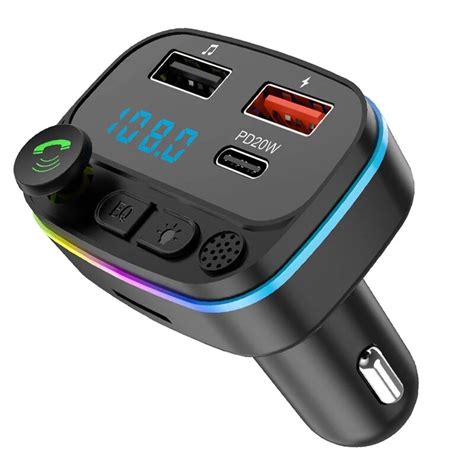 Car-Phone-Charger-Quick-Charge-3-0-PD-20W-Type-C-Fast-Charging-USB-Car ...