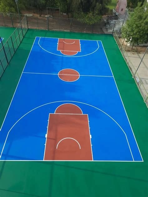 Synthetic Basketball Court Flooring For Outdoor At Rs 50 Sq Ft In Meerut