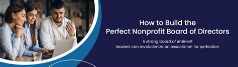 How To Build The Perfect Nonprofit Board Of Directors Paradiso