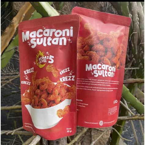 Jual Cemilan Macaroni Sultan 50gr Shopee Indonesia