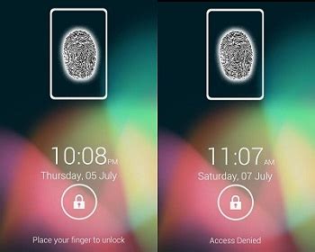 Best Fingerprint Lock Screen Free Android Apps Geekomad