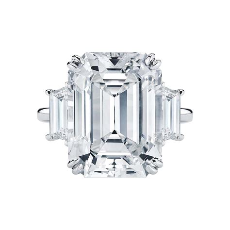 Gia Certified Carat Emerald Cut Diamond Ring For Sale At Stdibs