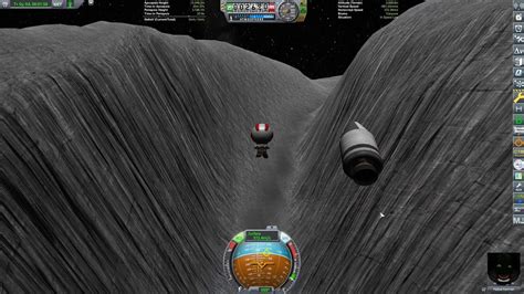 Ksp In Orbit Through The Dres Canyon Youtube