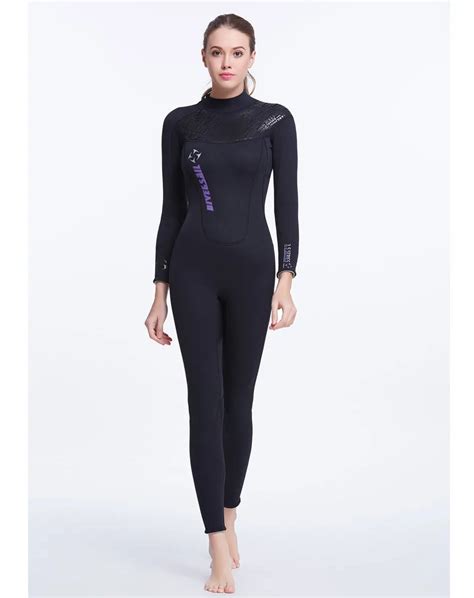 Long Sleeve Scr Suit Mm Black Wet Suit Neoprene Women S Wetsuit