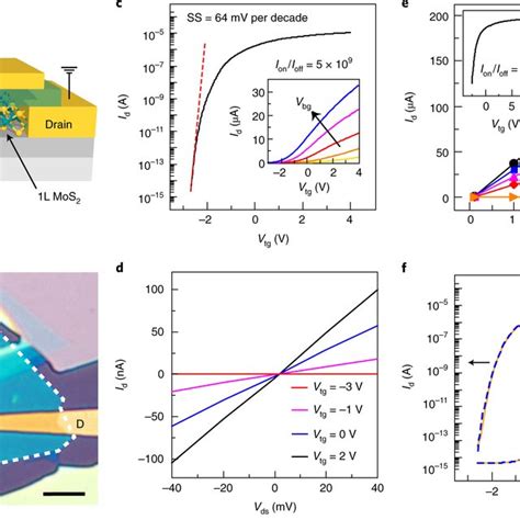 Aligned Top Gate Fets On Exfoliated 1l Mos2 Flakes Patterned By