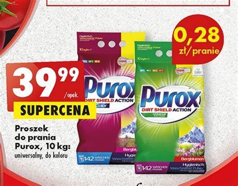 Promocja Proszek Do Prania Color Purox W Biedronka