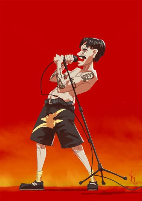 Anthony Kiedis Red Hot Chilli Peppers Poster Rhcp Concert Etsy