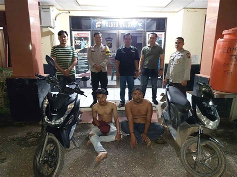 Dua Orang Sindikat Pencurian Motor Antar Provinsi Diamankan Unit