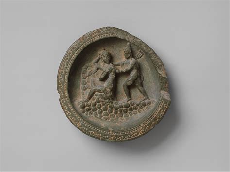 Dish with Apollo and Daphne | Pakistan (ancient region of Gandhara ...