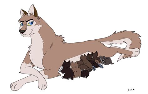 Aleu and Niju's litter of 10 by Supatsu on DeviantArt